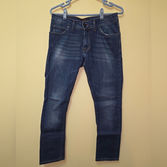 Zara Dark Blue Skinny Jeans for Men - Picture 1 of 5